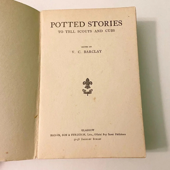 Vintage Canadian Scout Handbook and Potted Stories by Vera Barclay Books - Picture 10 of 12